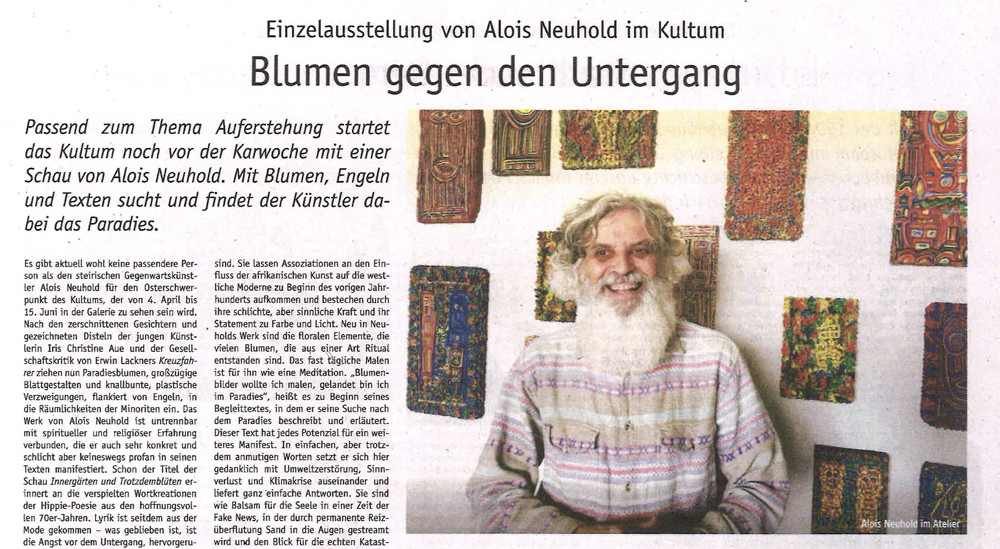 Kulturzeitung Ausgabe März_April 2020