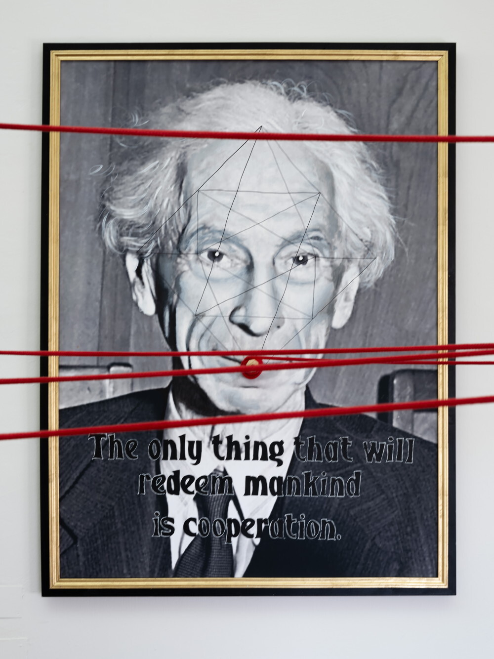 Foto: Ferdinand Neumüller Zenita Komad, The only thing that we will redeem mankind is cooperation, 2023, 150 x 110 cm