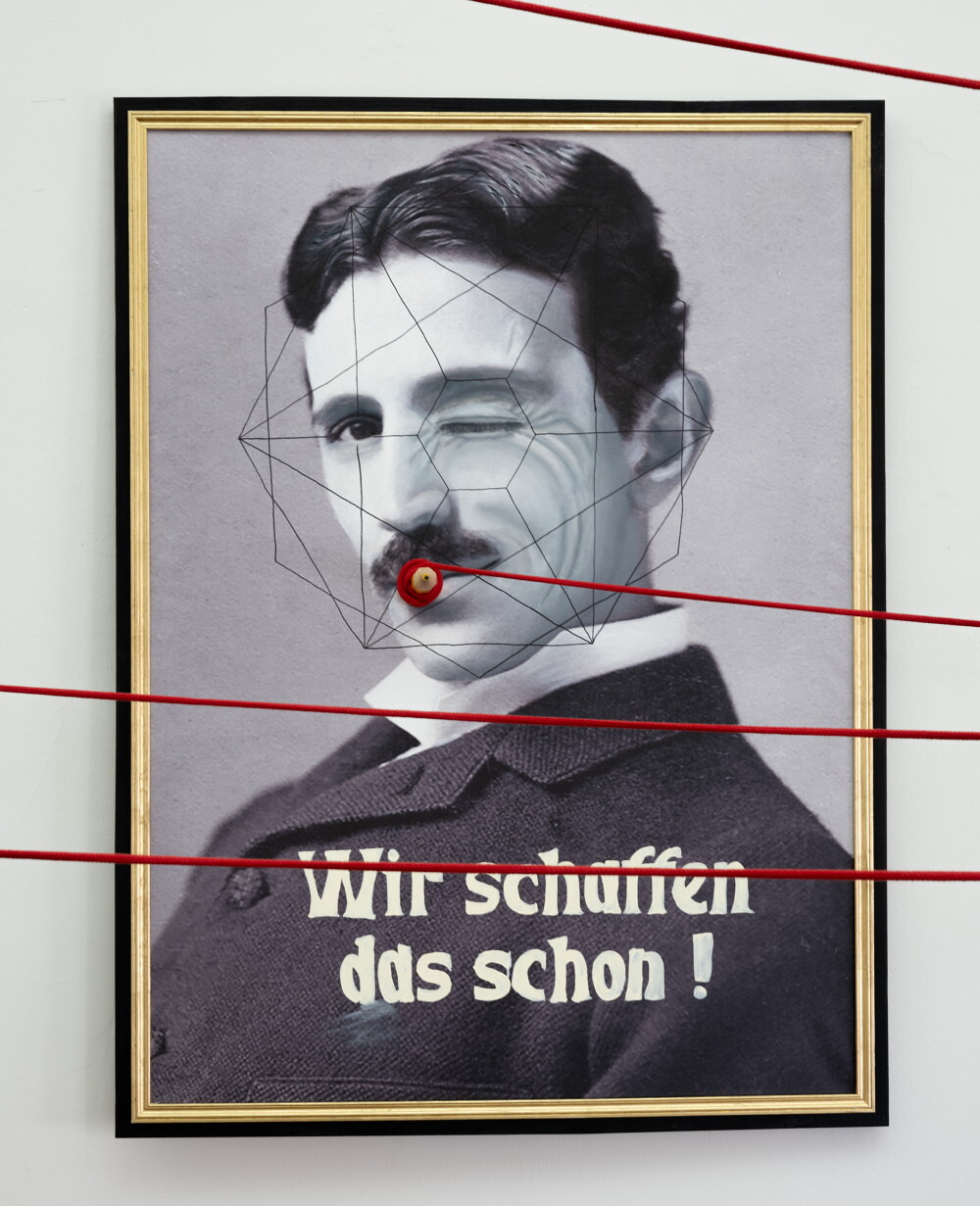 Foto: Ferdinand Neumüller Zenita Komad, Wir schaffen das schon, 2023, 150 x 110 x 15 cm