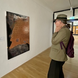 MICHAEL ENDLICHER_Zeichen Sprache Ironie_Ausstellungseröffnung. Foto: KULTUM/Hopper