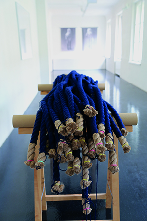 Foto: KULTUM/J. Rauchenberger Daniel Amin Zaman, Atempause 2021 aus: EINATMEN - AUSATMEN, 3. Juni bis 13. November 2021, Kuratorin Katrin Bucher Trantow und Kurator Johannes Rauchenberger.